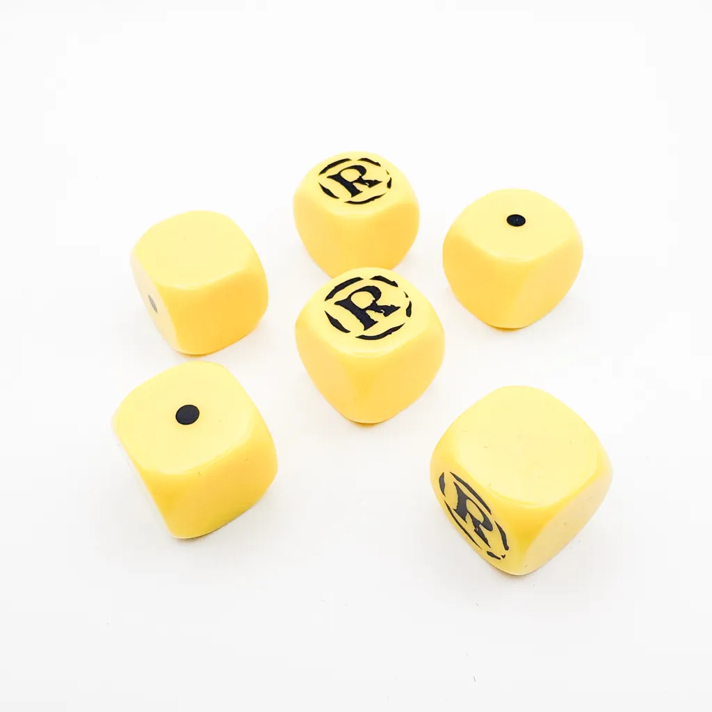 Role & Roll: Dice Set - Yellow