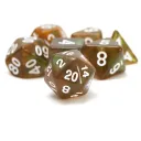 Unearthed Treasure Peridot 7-Piece Polyhedral RPG Dice Set