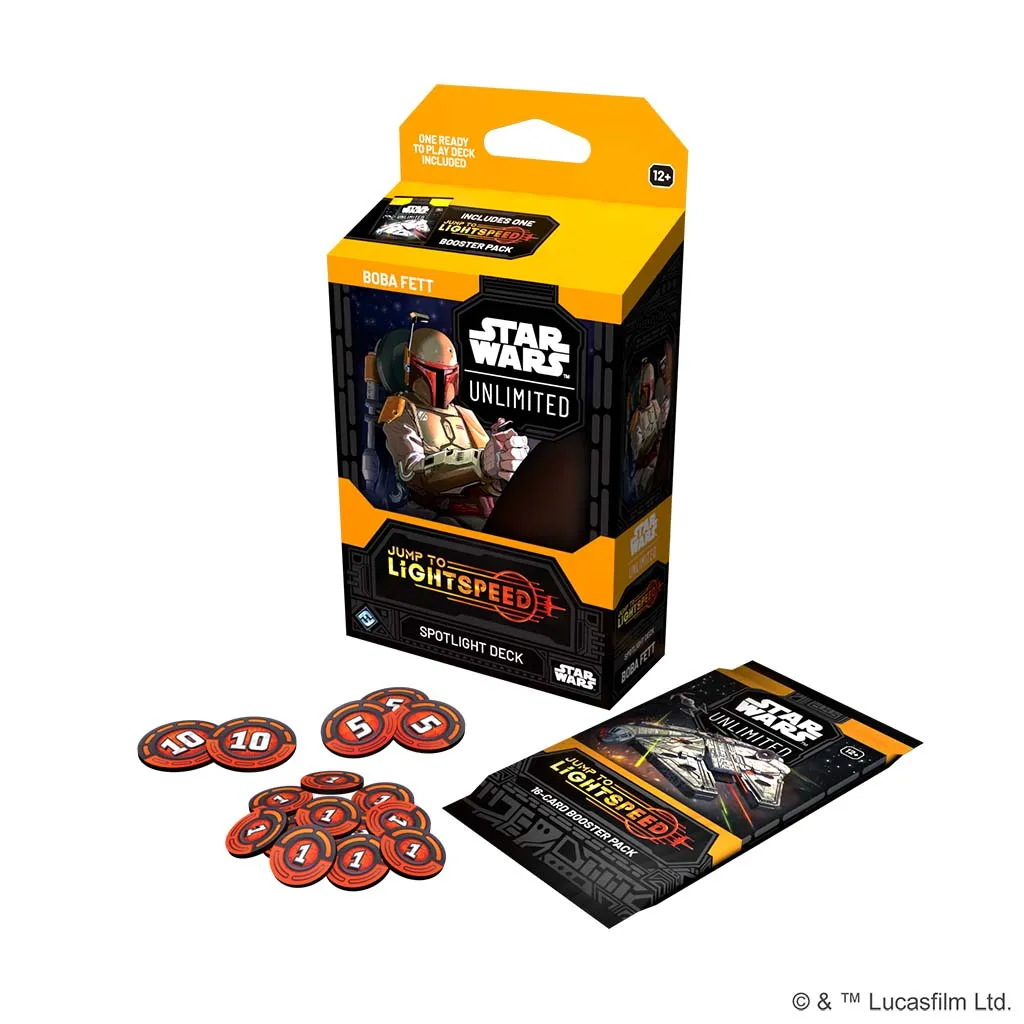 [FFG-SWH0408EN] Star Wars: Unlimited: Jump to Lightspeed: Spotlight Deck: Boba Fett
