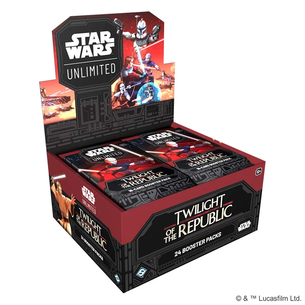[FFG-SWH0302EN] Star Wars: Unlimited: Twilight of the Republic: Booster Display