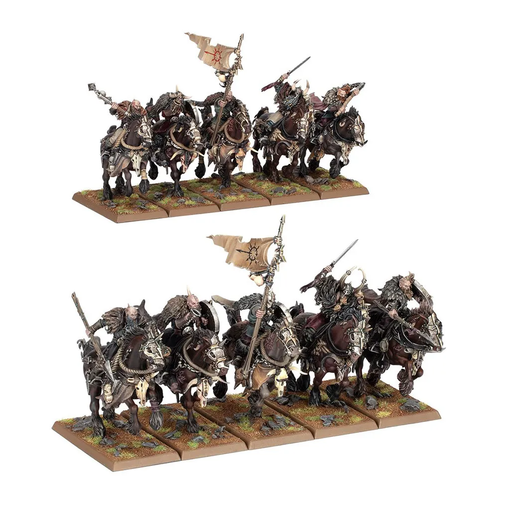 [GAW-99122701015] The Old World: Warriors of Chaos: Chaos Marauder Horsemen