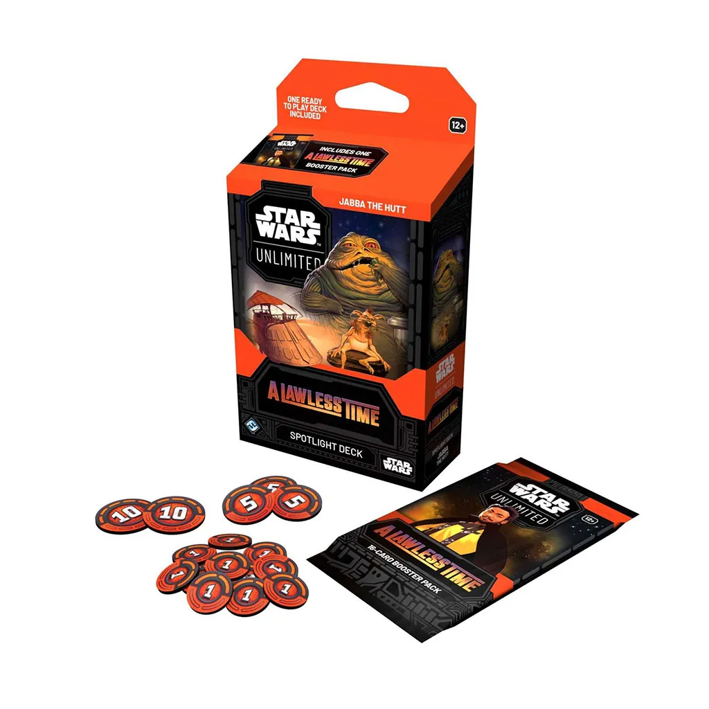 [FFG-SWH0708EN] Star Wars: Unlimited: A Lawless Time: Spotlight Deck: Jaba the Hutt