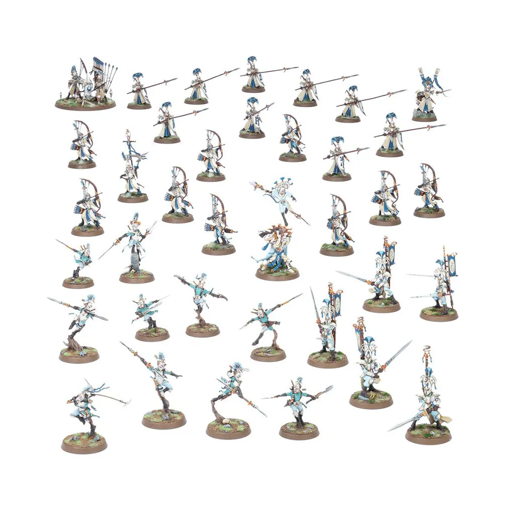 [GAW-99120210071] Warhammer AoS: Lumineth Realm-lords: Iliathan Warhost