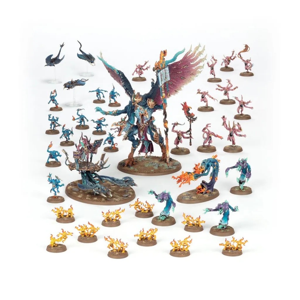 Warhammer AoS: Disciples of Tzeentch: Warpflame Cavalcade | Golden