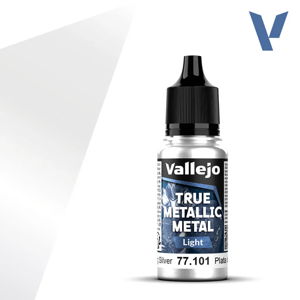 [VAL-77101] Vallejo True Metallic Metal: Light: Sterling Silver