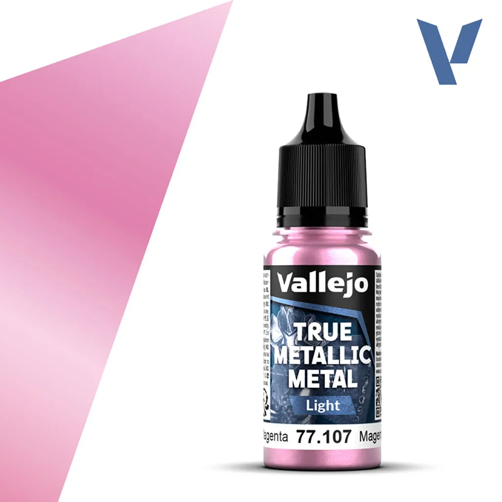 Vallejo True Metallic Metal: Light: Crimson Magenta