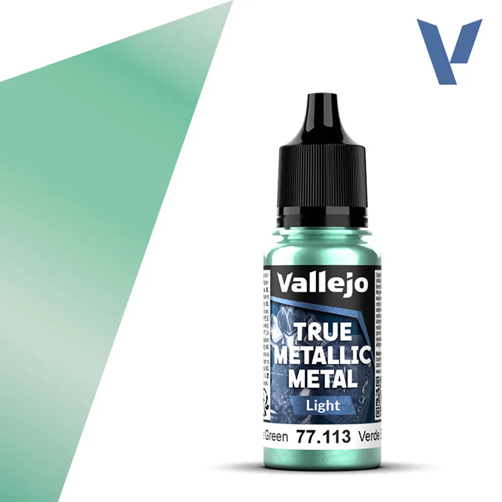 [VAL-77113] Vallejo True Metallic Metal: Light: Beetle Green