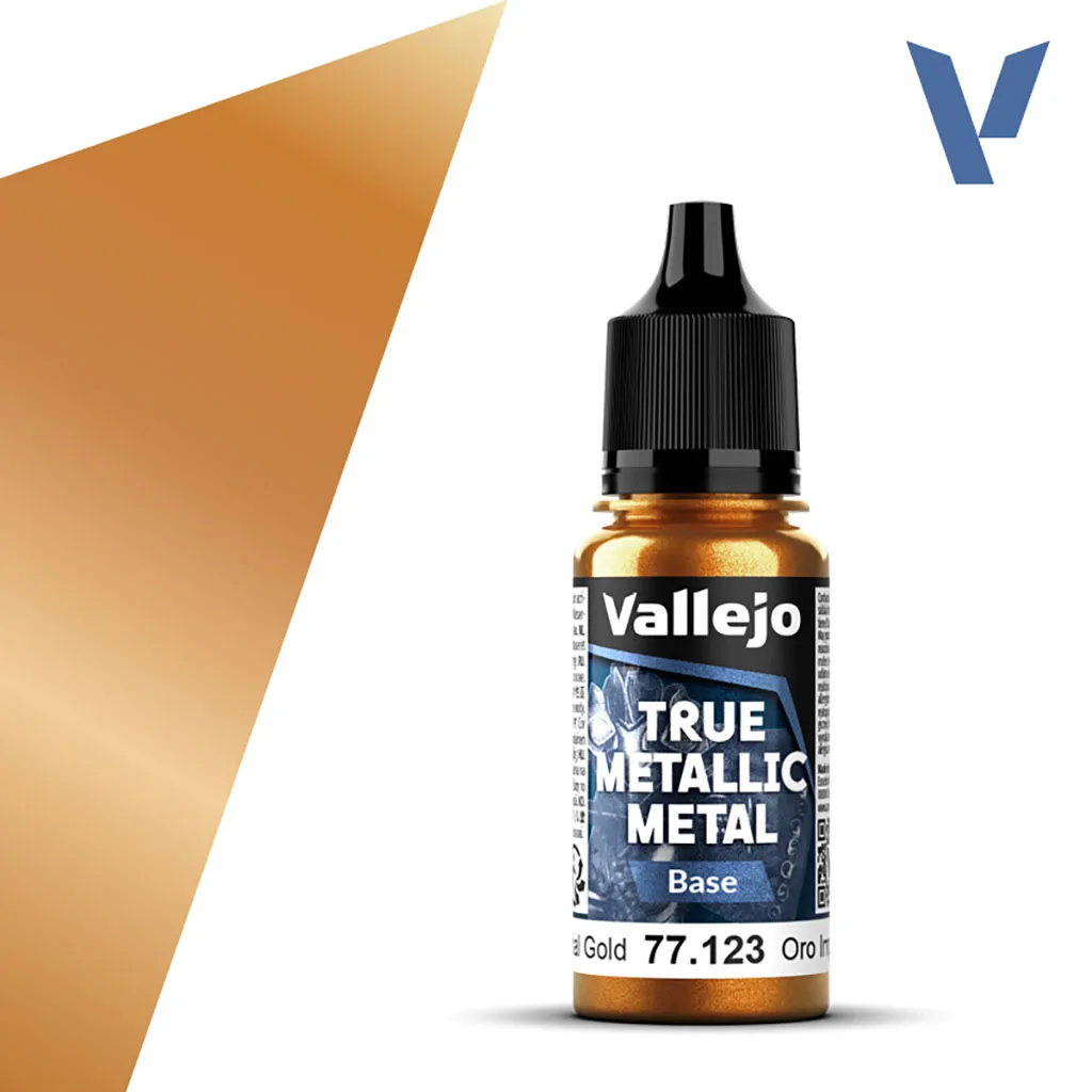 [VAL-77123] Vallejo True Metallic Metal: Base: Imperial Gold
