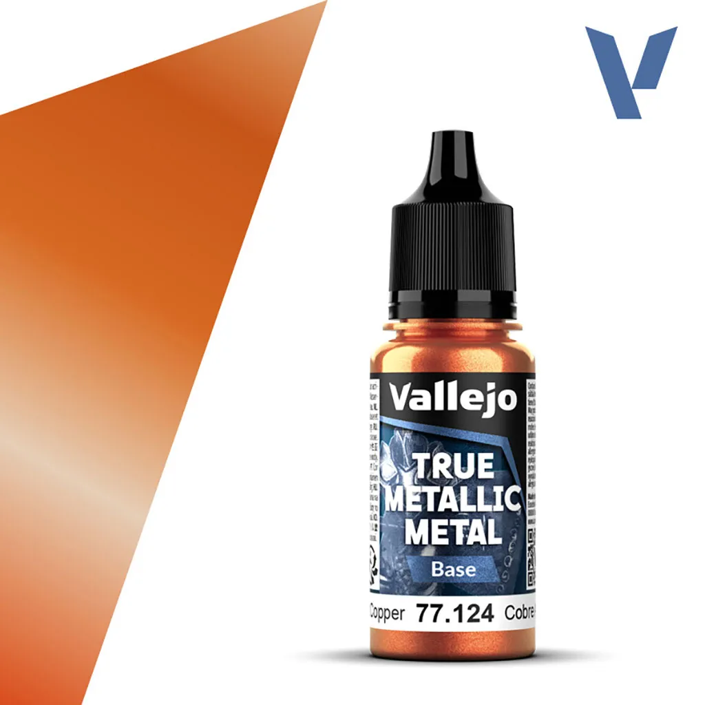 Vallejo True Metallic Metal: Base: Ancient Copper