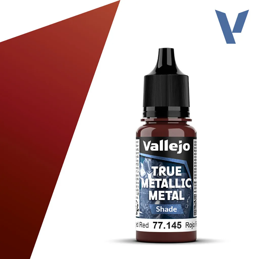 [VAL-77145] Vallejo True Metallic Metal: Shade: Forged Red