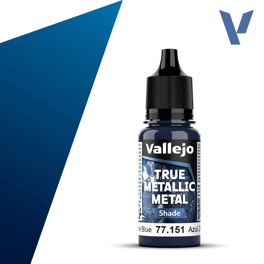 [VAL-77151] Vallejo True Metallic Metal: Shade: Sapphire Blue