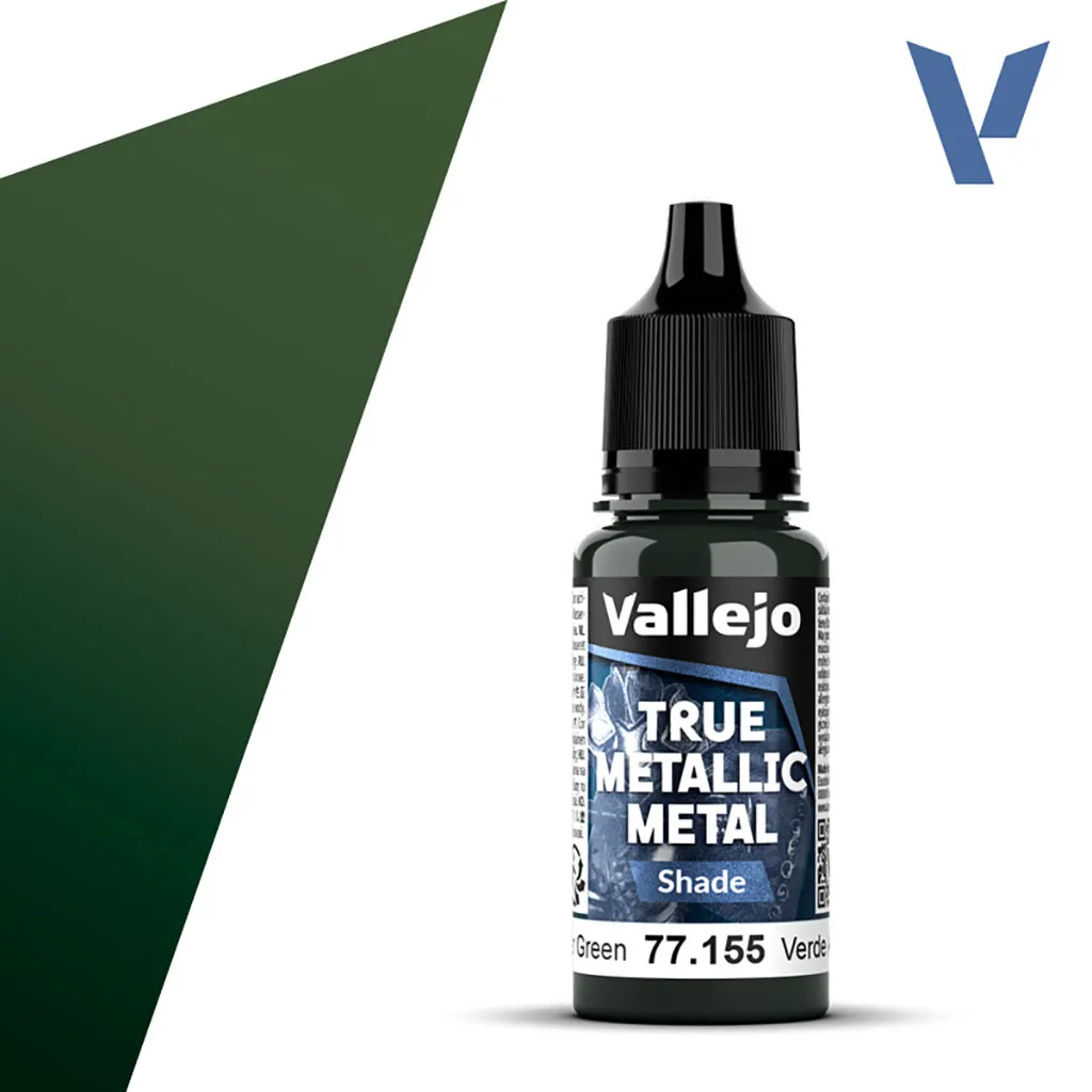 Vallejo True Metallic Metal: Shade: Amber Green