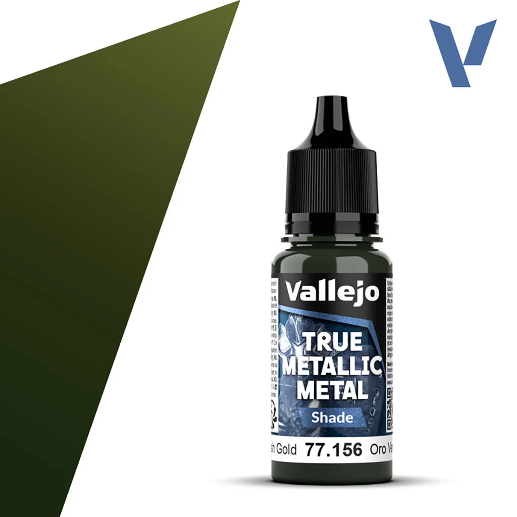 [VAL-77156] Vallejo True Metallic Metal: Shade: Greenish Gold
