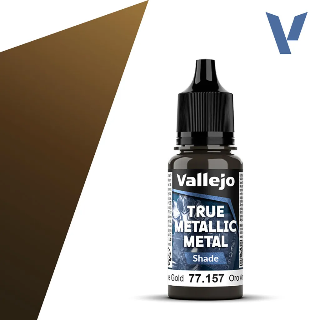 Vallejo True Metallic Metal: Shade: Arcane Gold