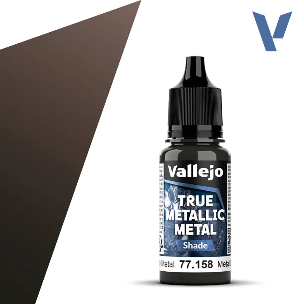 [VAL-77158] Vallejo True Metallic Metal: Shade: Rusty Metal