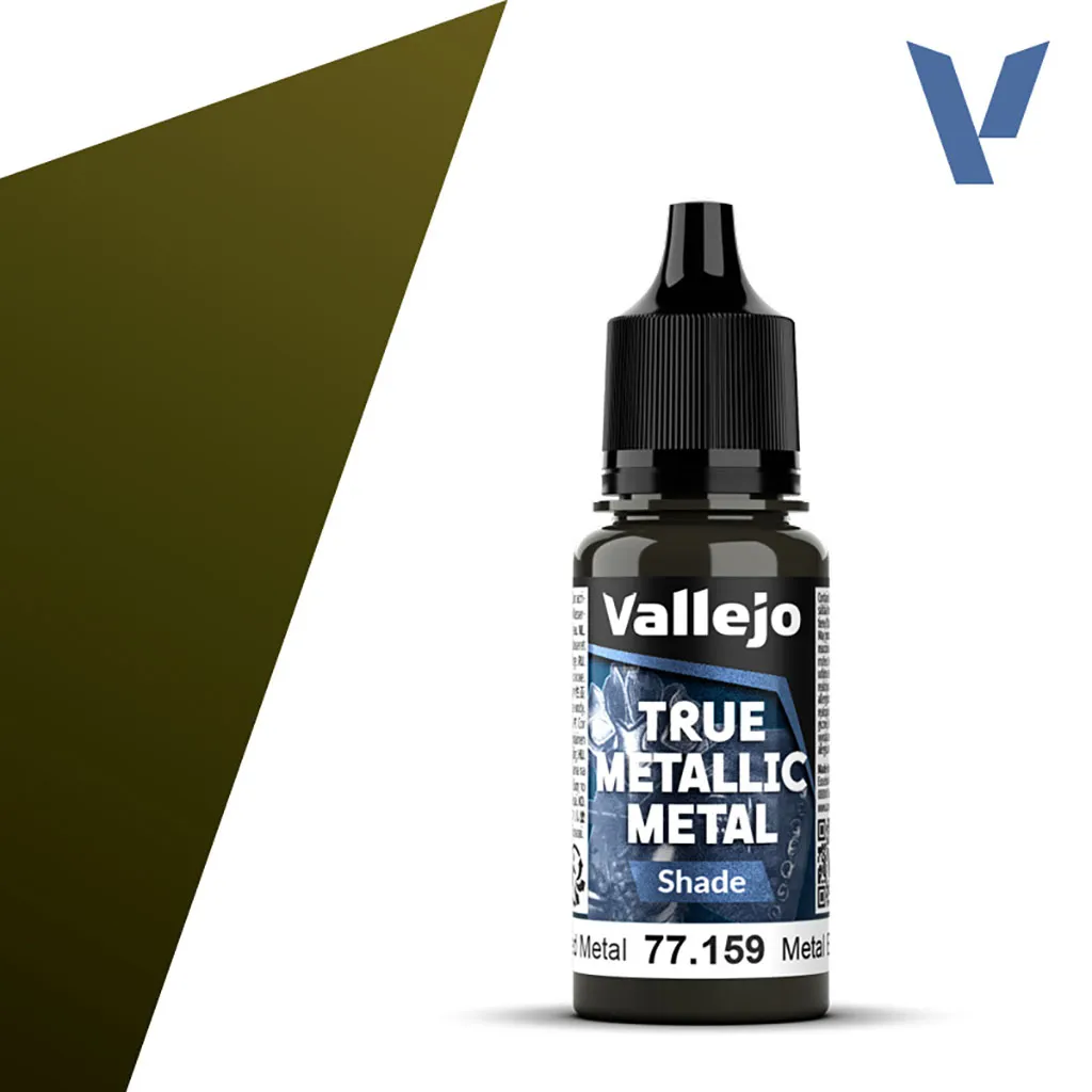 Vallejo True Metallic Metal: Shade: Aged Metal