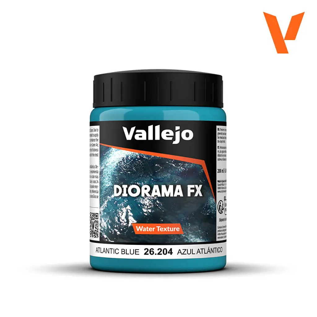 Vallejo Diorama FX: Water Texture: Atlantic Blue