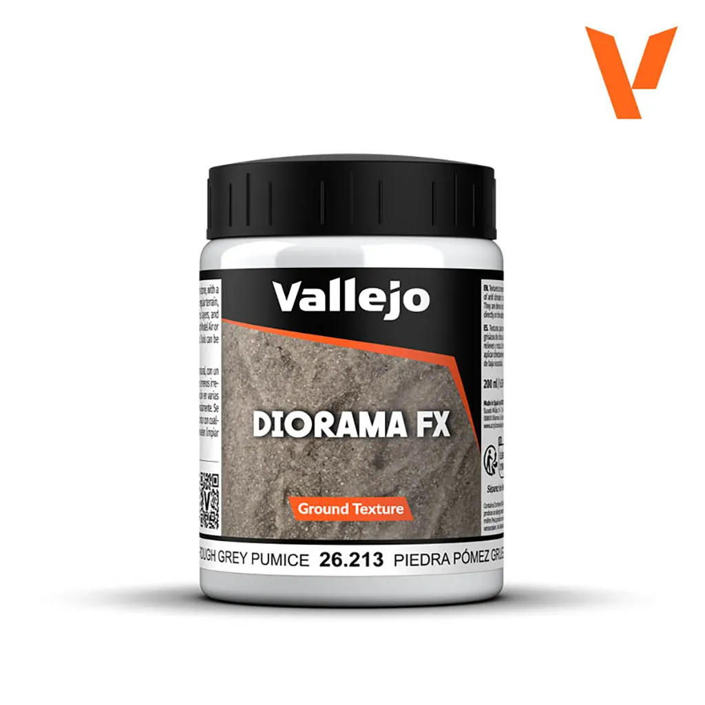 [VAL-26213] Vallejo Diorama FX: Ground Texture: Grey Pumice