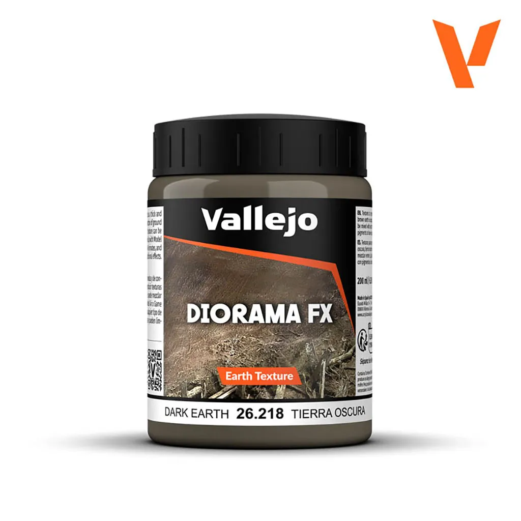 [VAL-26218] Vallejo Diorama FX: Earth Texture: Dark Earth