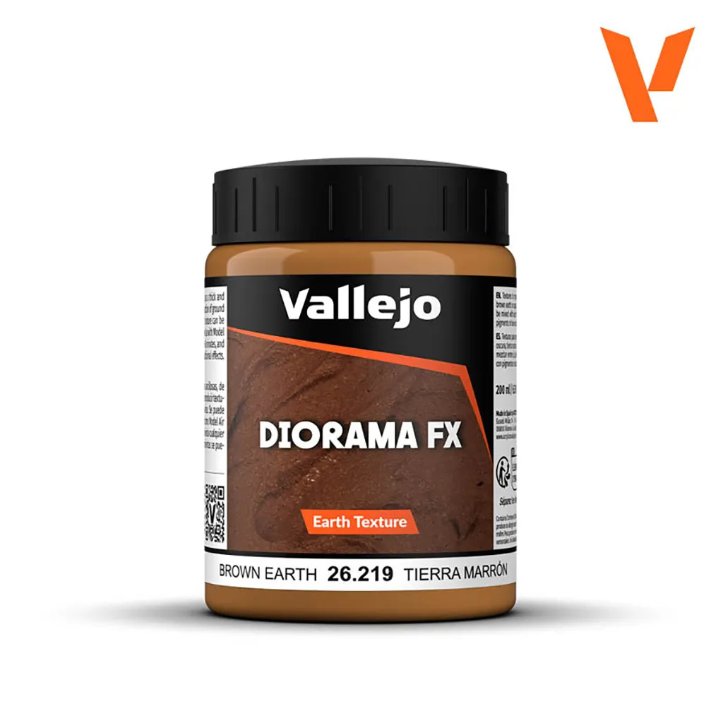 Vallejo Diorama FX: Earth Texture: Brown Earth