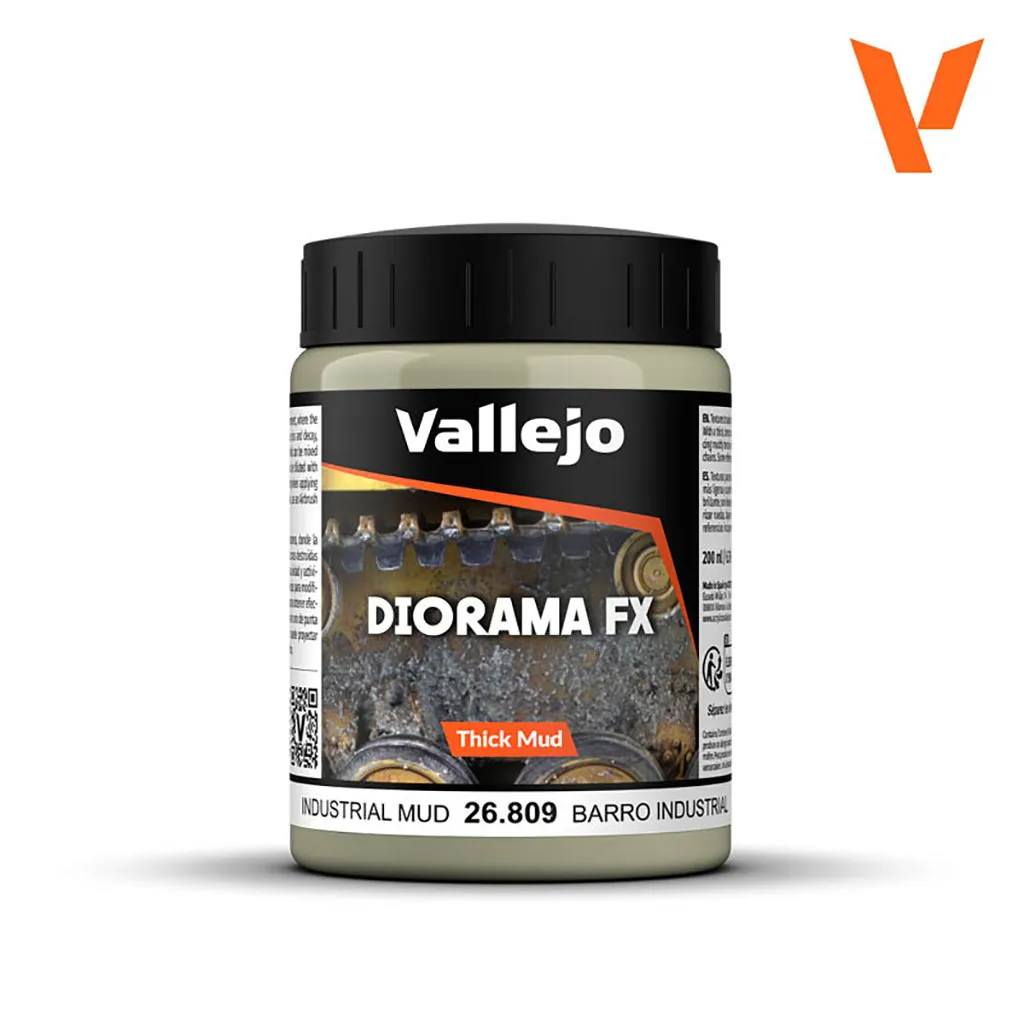 Vallejo Diorama FX: Thick Mud: Industrial Thick Mud