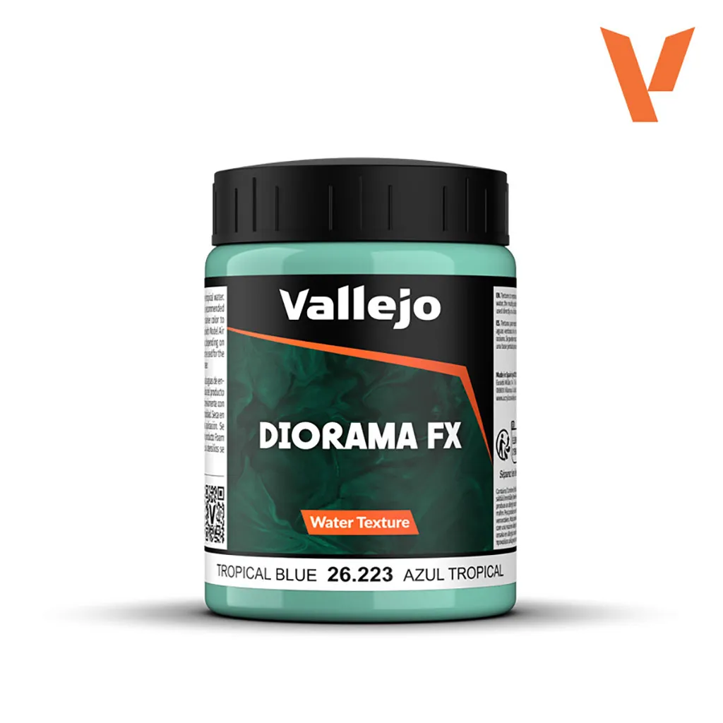 Vallejo Diorama FX: Water Texture: Tropical Blue