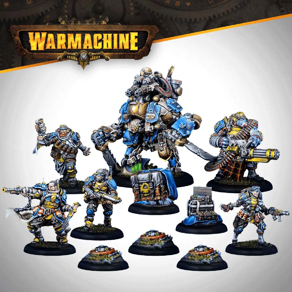[SFL-IK-CGN222] Warmachine: Cygnar Gravediggers: Command Starter