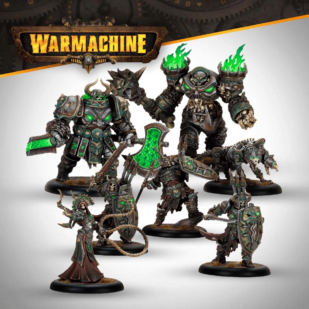 [SFL-IK-ORG370] Warmachine: Orgoth: Graveborn Command Cadre (HIPS)