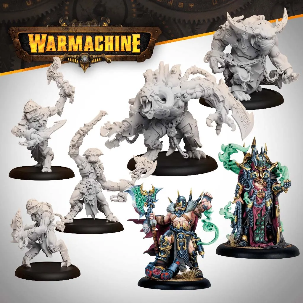 [SFL-IK-ORG292] Warmachine: Orgoth Cursebound: Command Cadre Set