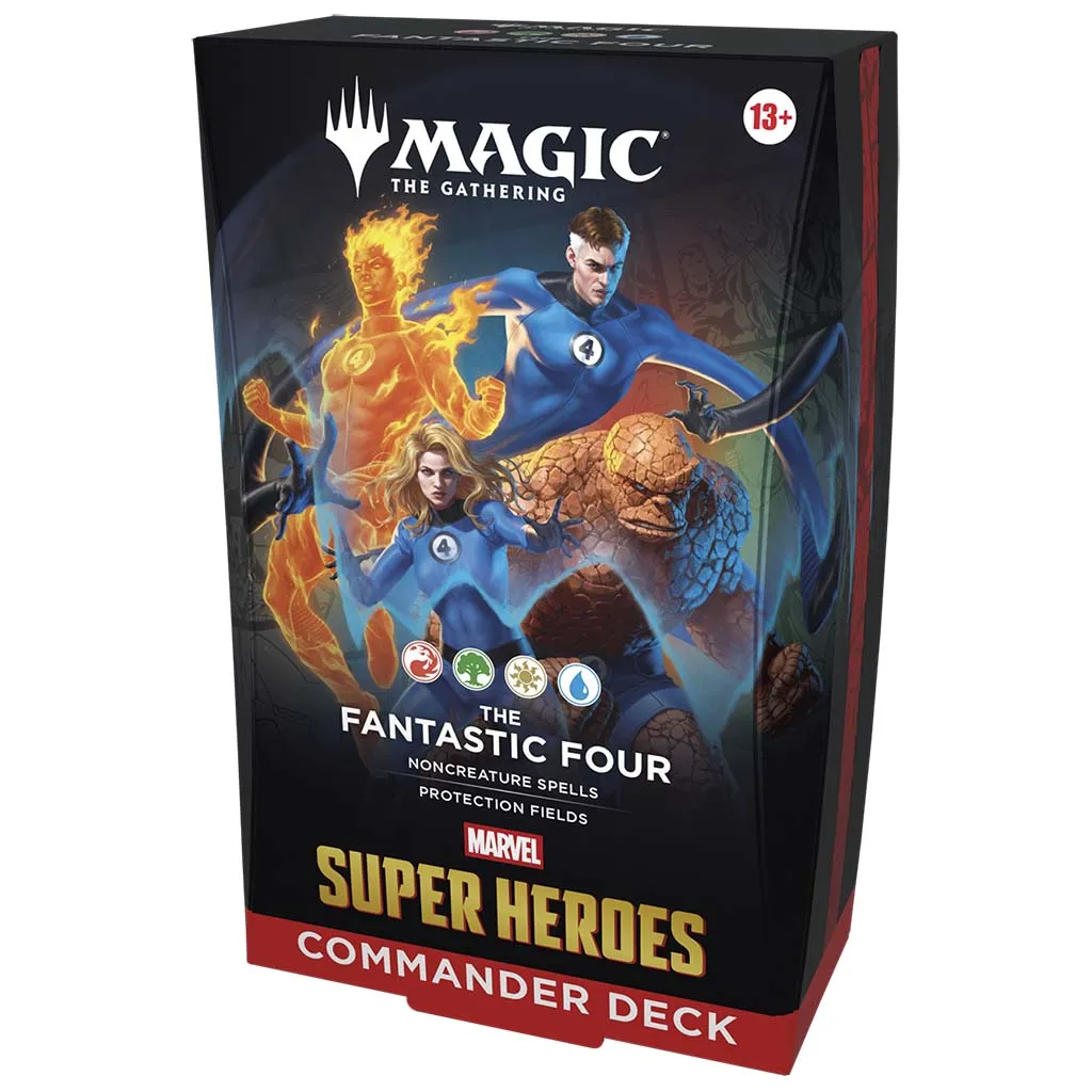 [WOC-D53610000-03] Magic The Gathering: Marvel Super Heroes: Fantastic Four Commander Deck