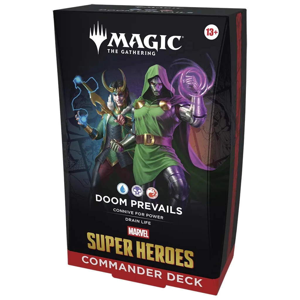 [WOC-D53610000-04] Magic The Gathering: Marvel Super Heroes: Doom Prevails Commander Deck