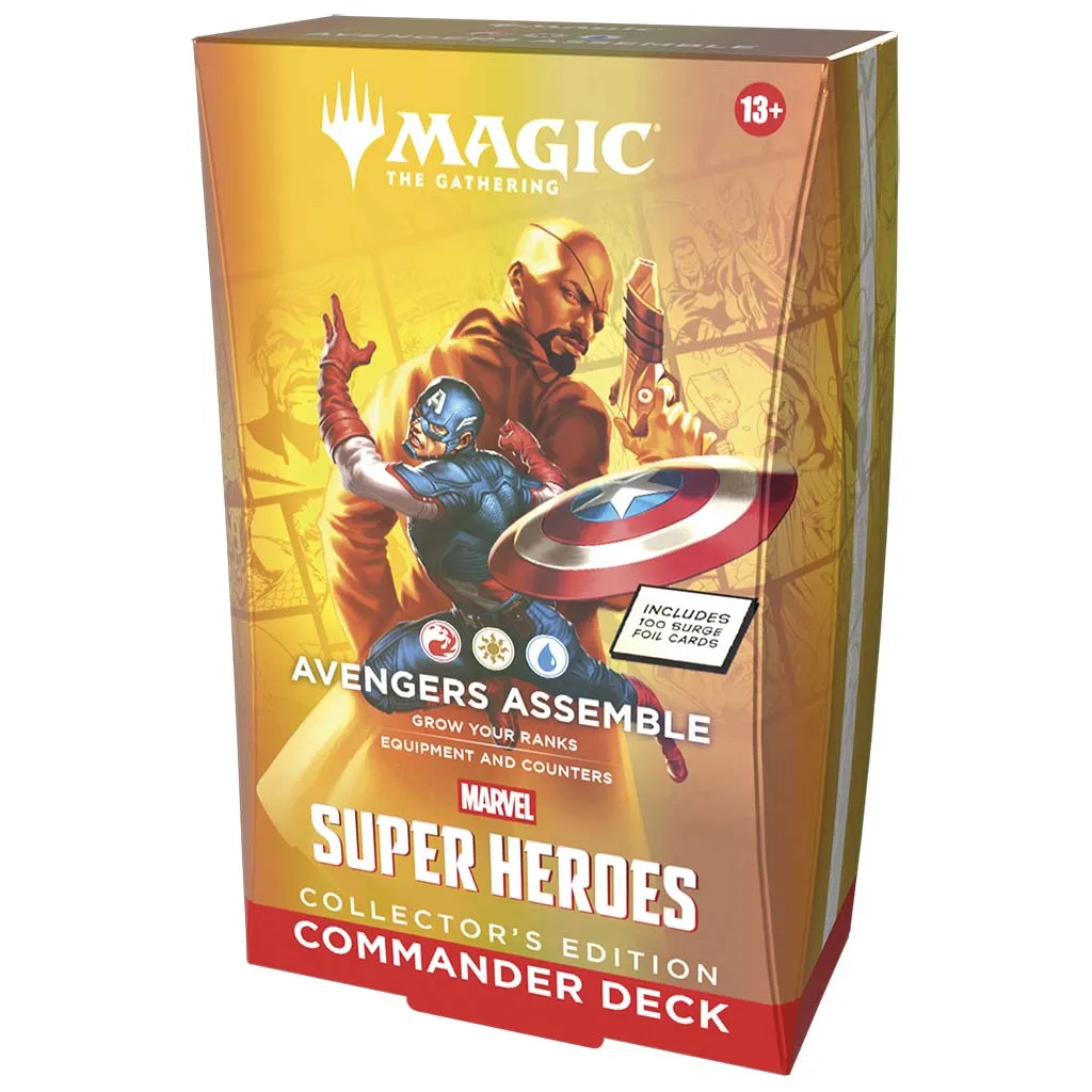 [WOC-D53620000-01] Magic The Gathering: Marvel Super Heroes: Avengers Assemble Commander Deck (CE)