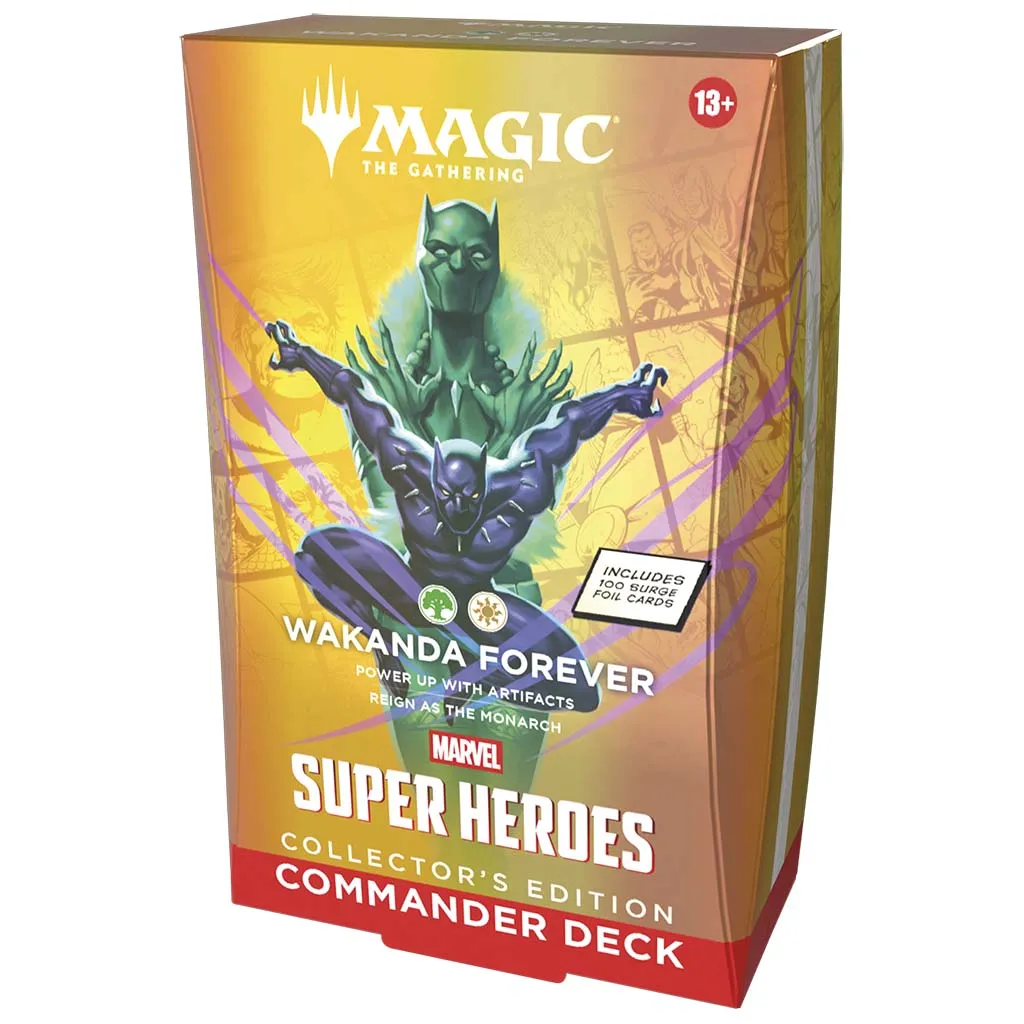 [WOC-D53620000-02] Magic The Gathering: Marvel Super Heroes: Wakanda Forever Commander Deck (CE)