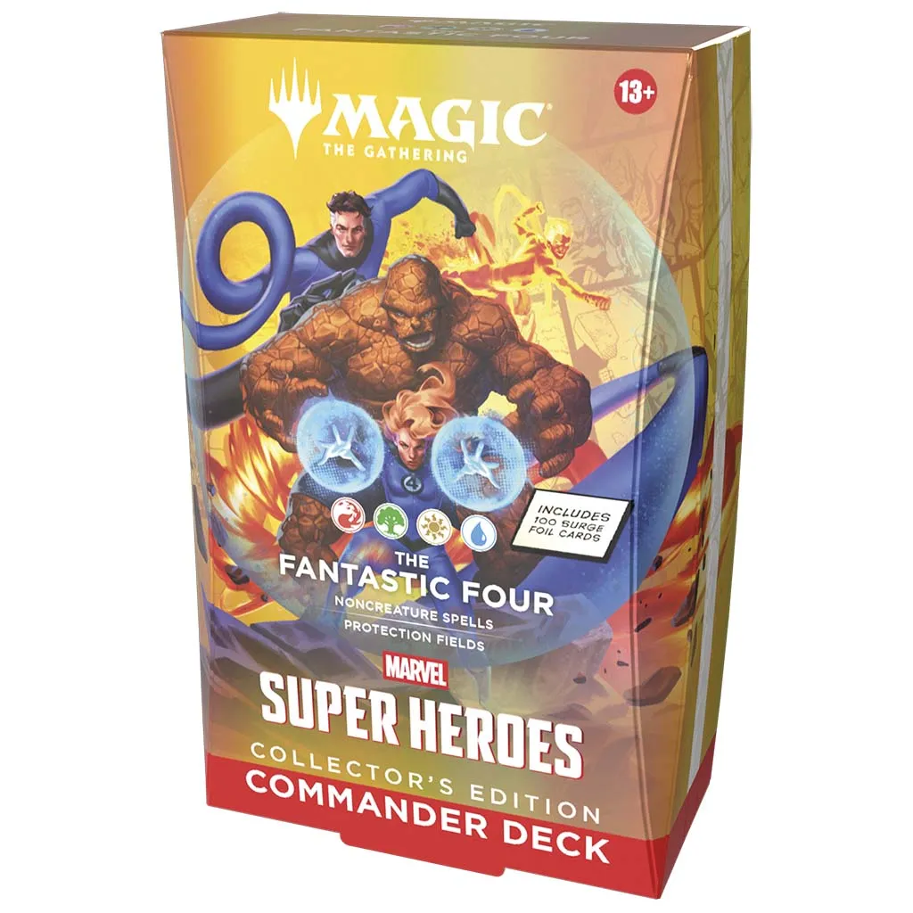 [WOC-D53620000-03] Magic The Gathering: Marvel Super Heroes: Fantastic Four Commander Deck (CE)