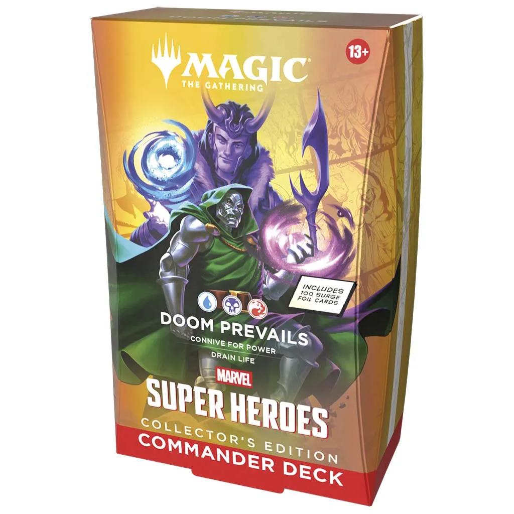 [WOC-D53620000-04] Magic The Gathering: Marvel Super Heroes: Doom Prevails Commander Deck (CE)
