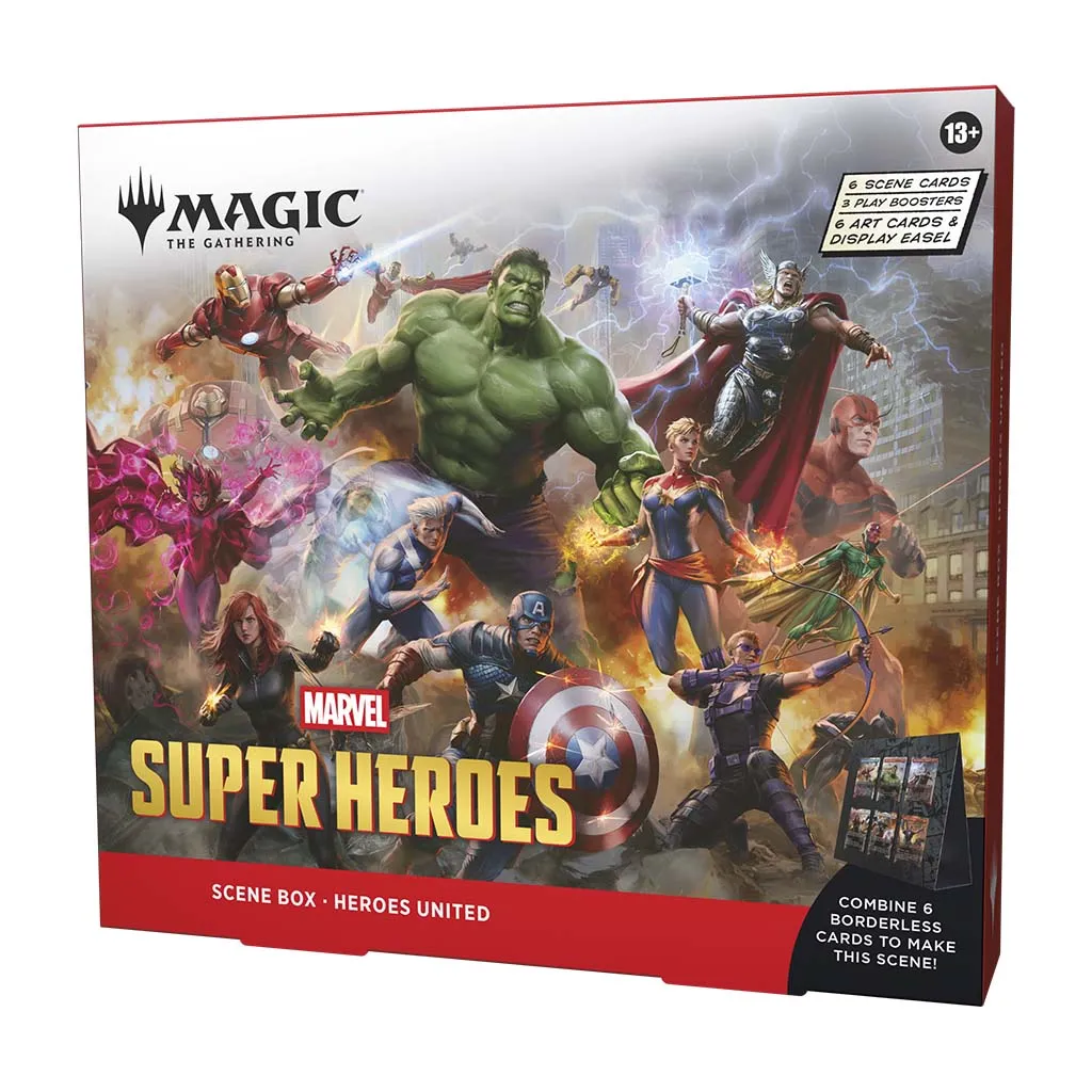 Magic The Gathering: Marvel Super Heroes: Scene Box: Heroes United
