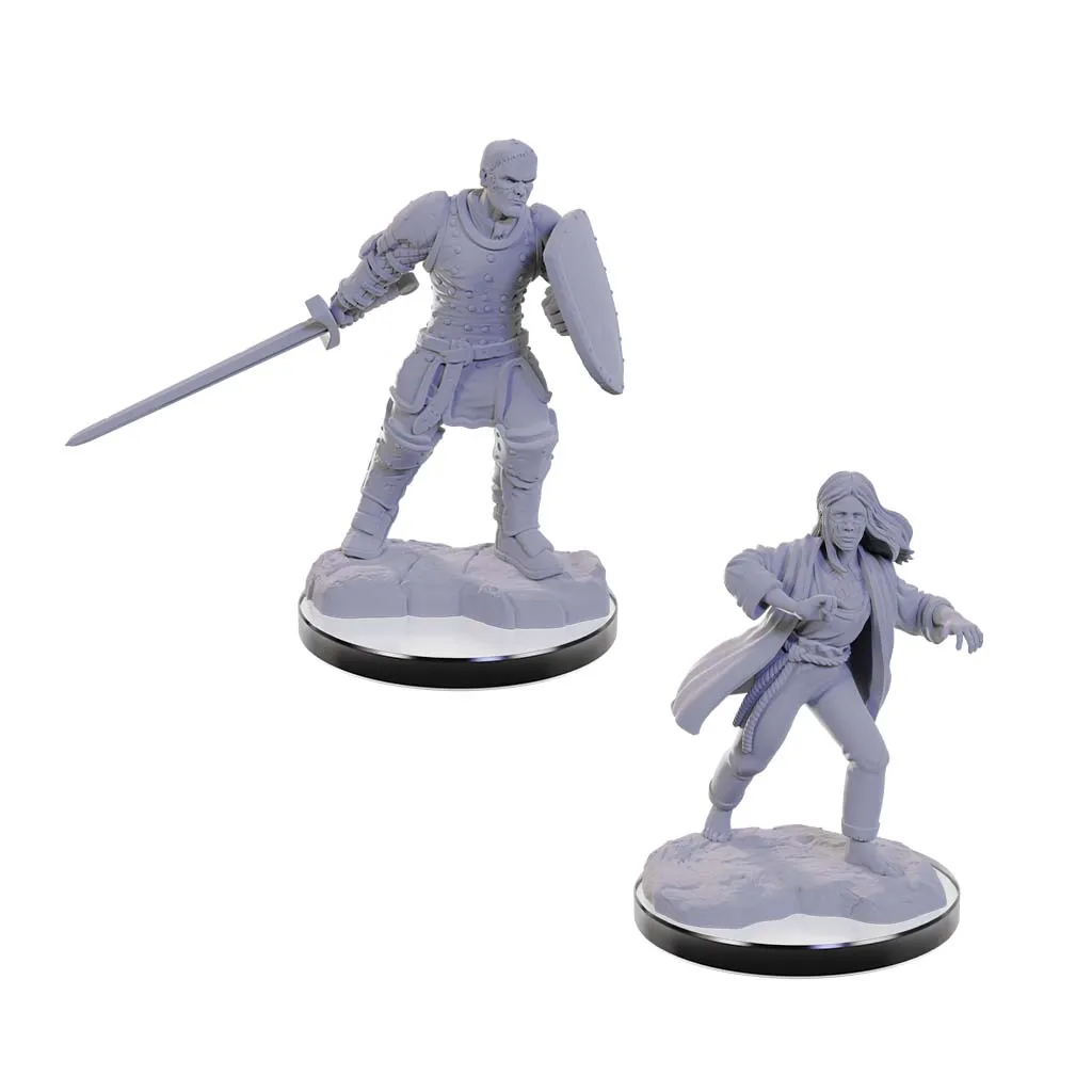 D&D Nolzur's Marvelous Miniatures: Reborn Paladin/Warlock