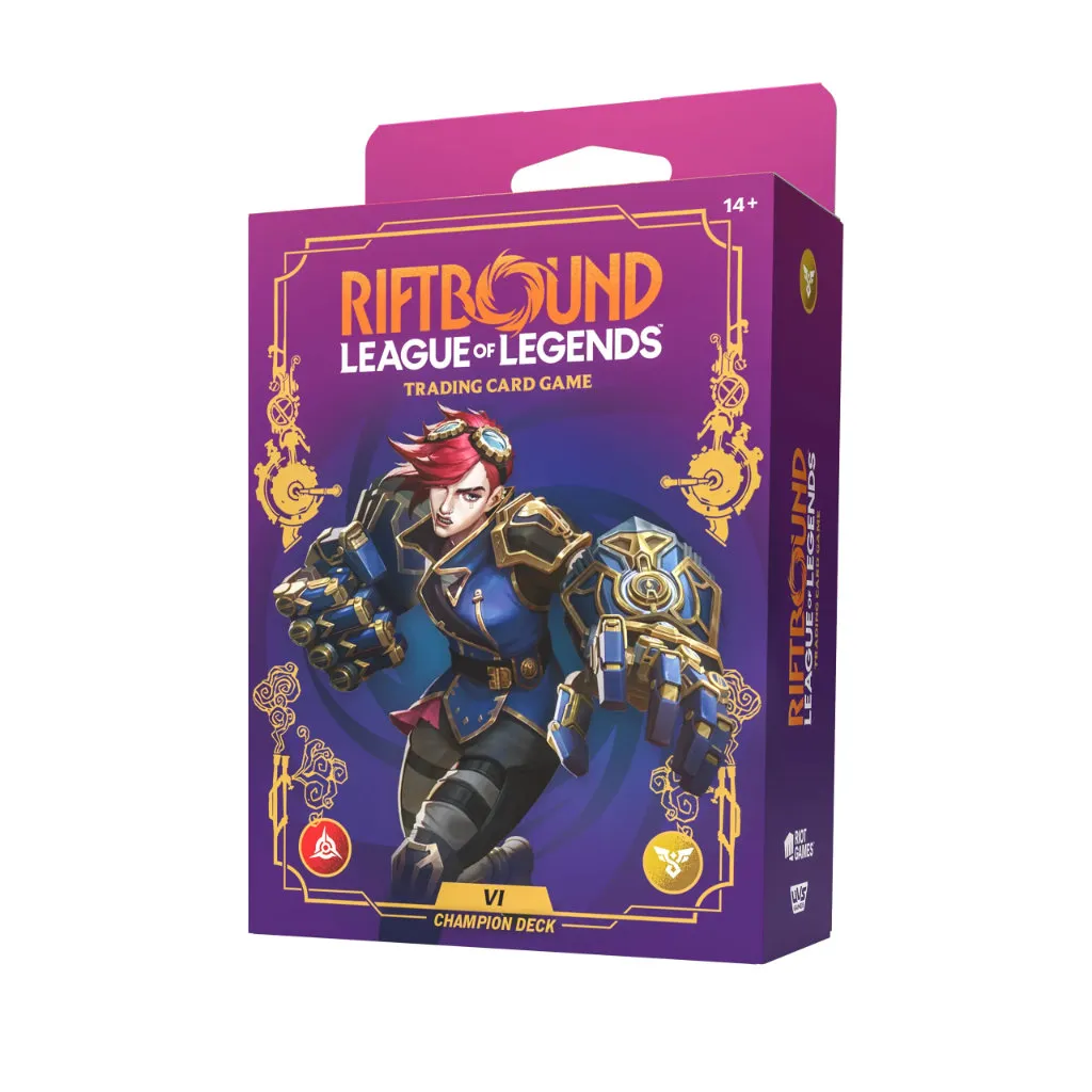 [UVS-RB03PD01EN] Riftbound TCG: Unleashed: Vi Champion Deck