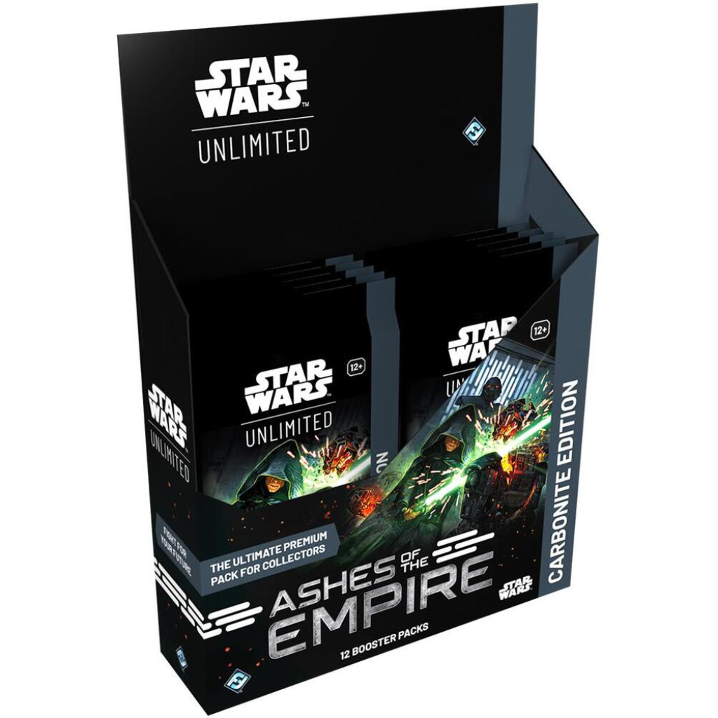 Star Wars: Unlimited: Ashes of the Empire: Carbonite Booster Display