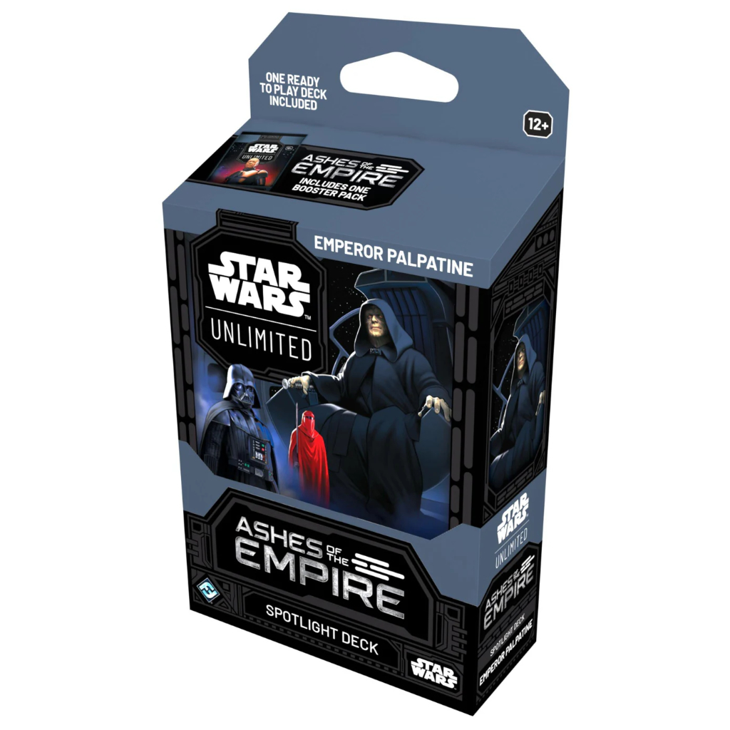 [FFG-SWH0808EN] Star Wars: Unlimited: Ashes of the Empire: Spotlight Deck: Emperor Palpatine