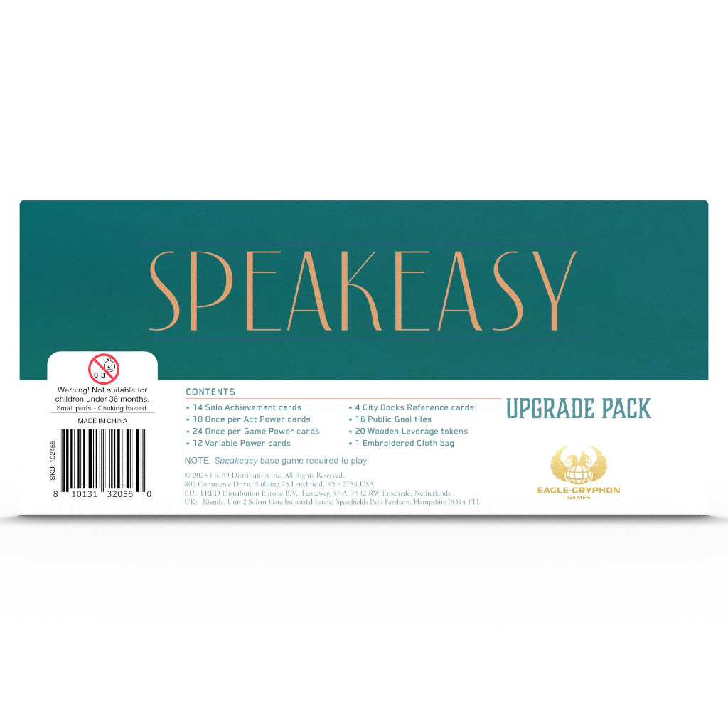 Speakeasy: Upgrade Pack