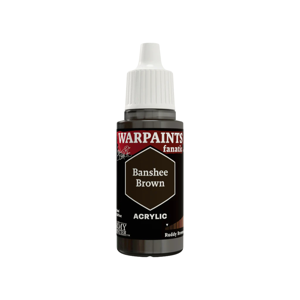 [TAP-WP4005P] Warpaints Fanatic: Acrylic: Banshee Brown (John Blanche)