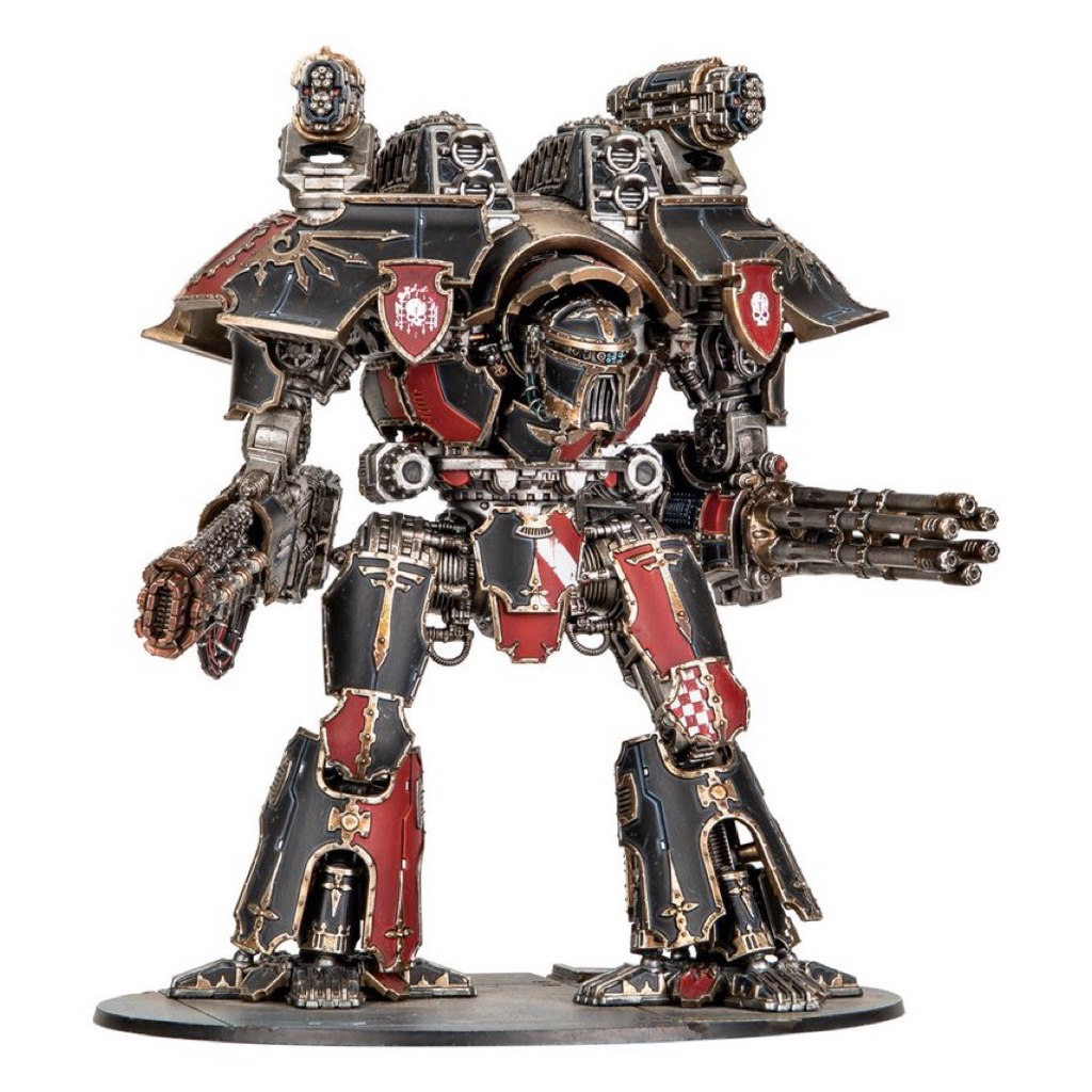 [GAW-99122699038] Legions Imperialis: Warlord Titan with Volkite Destructor and Macro-gatling Blaster