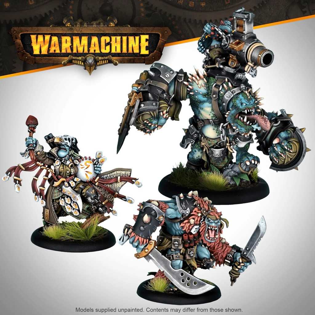 [SF-IK-SKR384] Warmachine: Southern Kriels: Kithguard Battlegroup Box