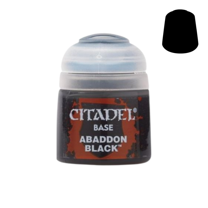 Warhammer Colour: Base: Abaddon Black