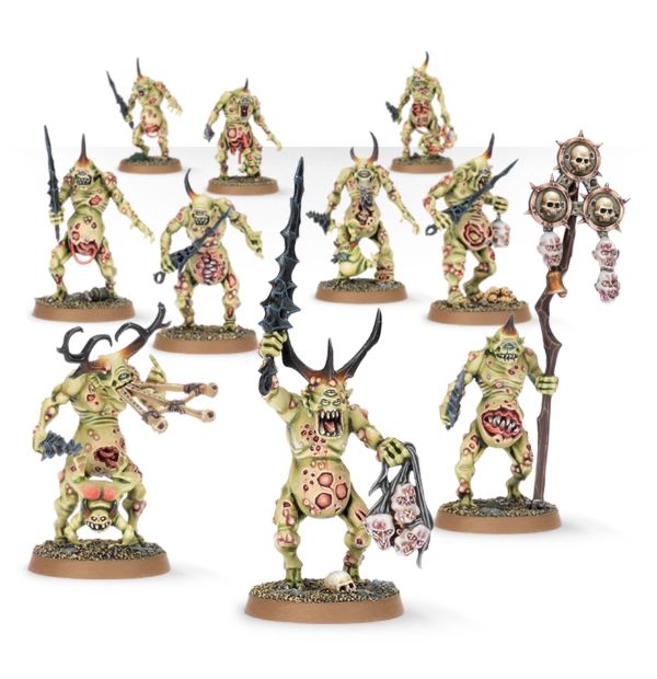 [GAW-99129915061] Warhammer AoS: Maggotkin of Nurgle: Plaguebearers