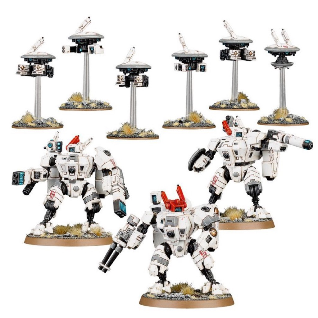 Warhammer 40k: Tau Empire XV8: Crisis Battlesuits