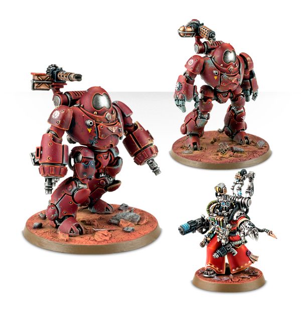 [GAW-99120116036] Warhammer 40k: Adeptus Mechanicus: Kastelan Robots