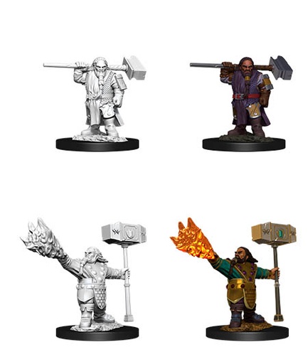 [WZK-90003] D&D Nolzur's Marvelous Miniatures: Dwarf Cleric 3