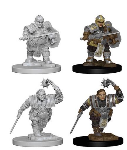 [WZK-72617] D&D Nolzur's Marvelous Miniatures: Dwarf Fighter 2